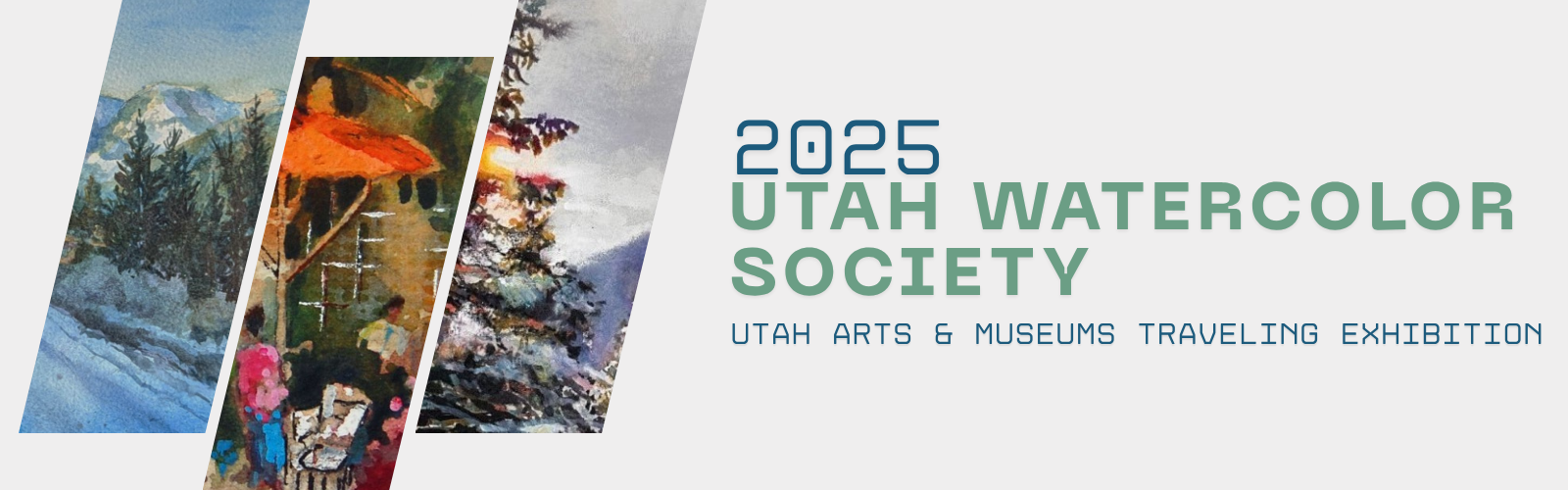 Utah Watercolor Banner