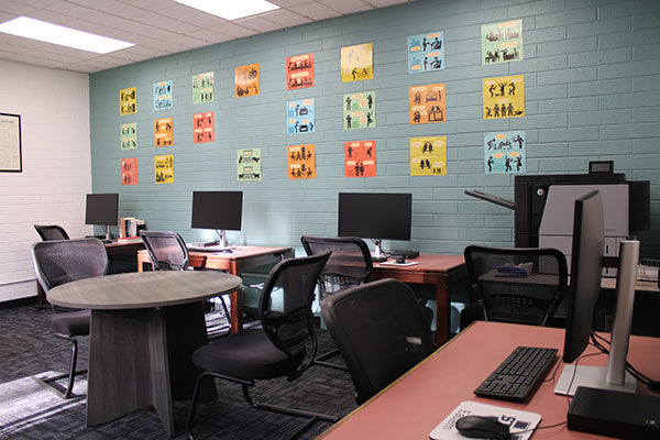 Writing Center Room in the LLC