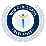 Web Developer Freelancer Certification Badge